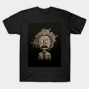 Genius Unleashed-Abstract Einstein Portrait 2 T-Shirt